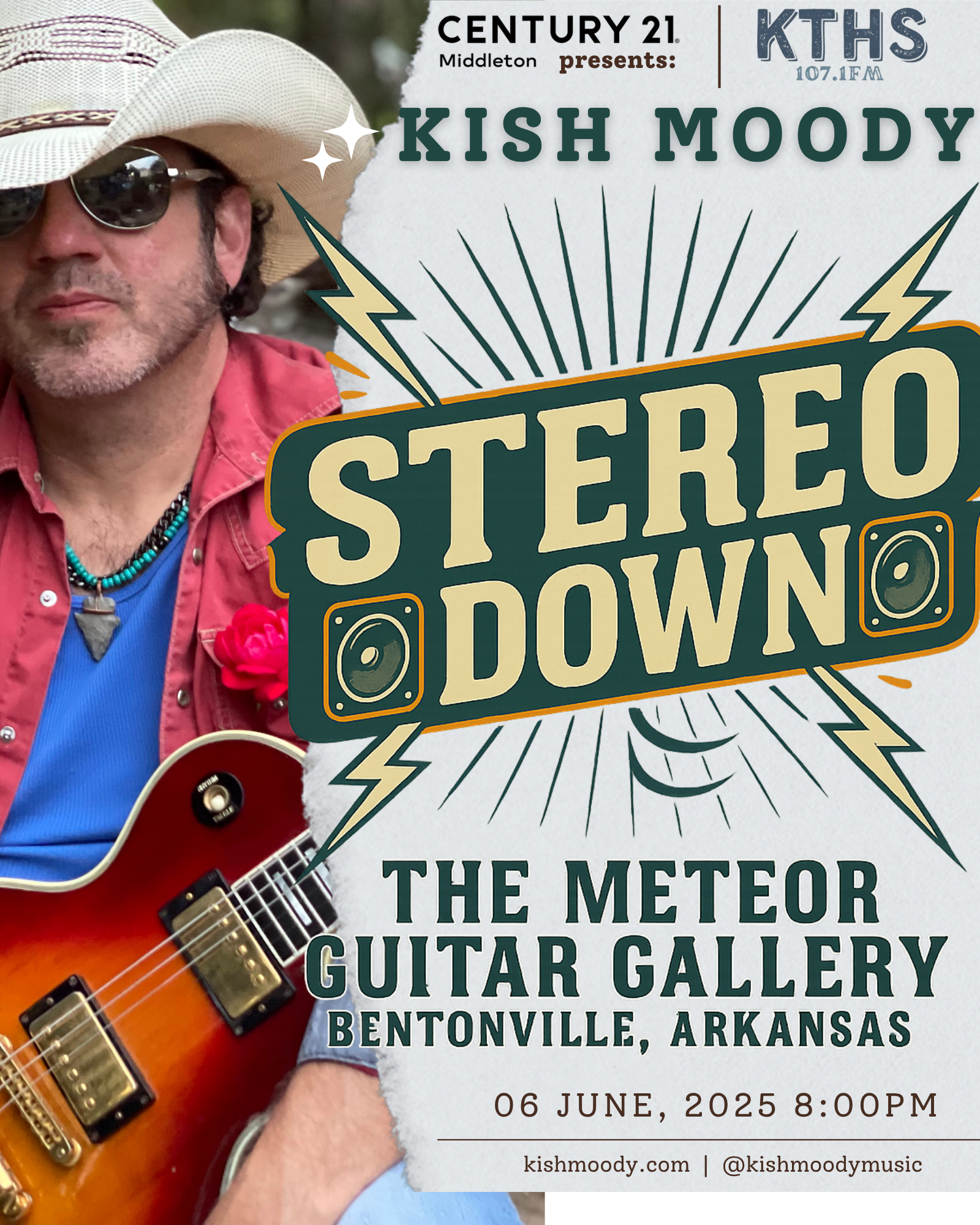 Stereo Down at the Meteor Guitar Gallery