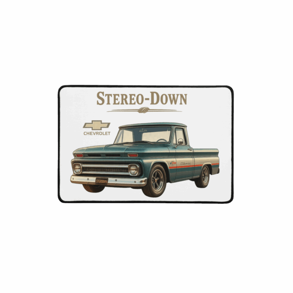 Stereo Down Desk Pad
