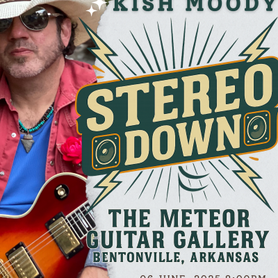 Stereo Down at the Meteor Guitar Gallery